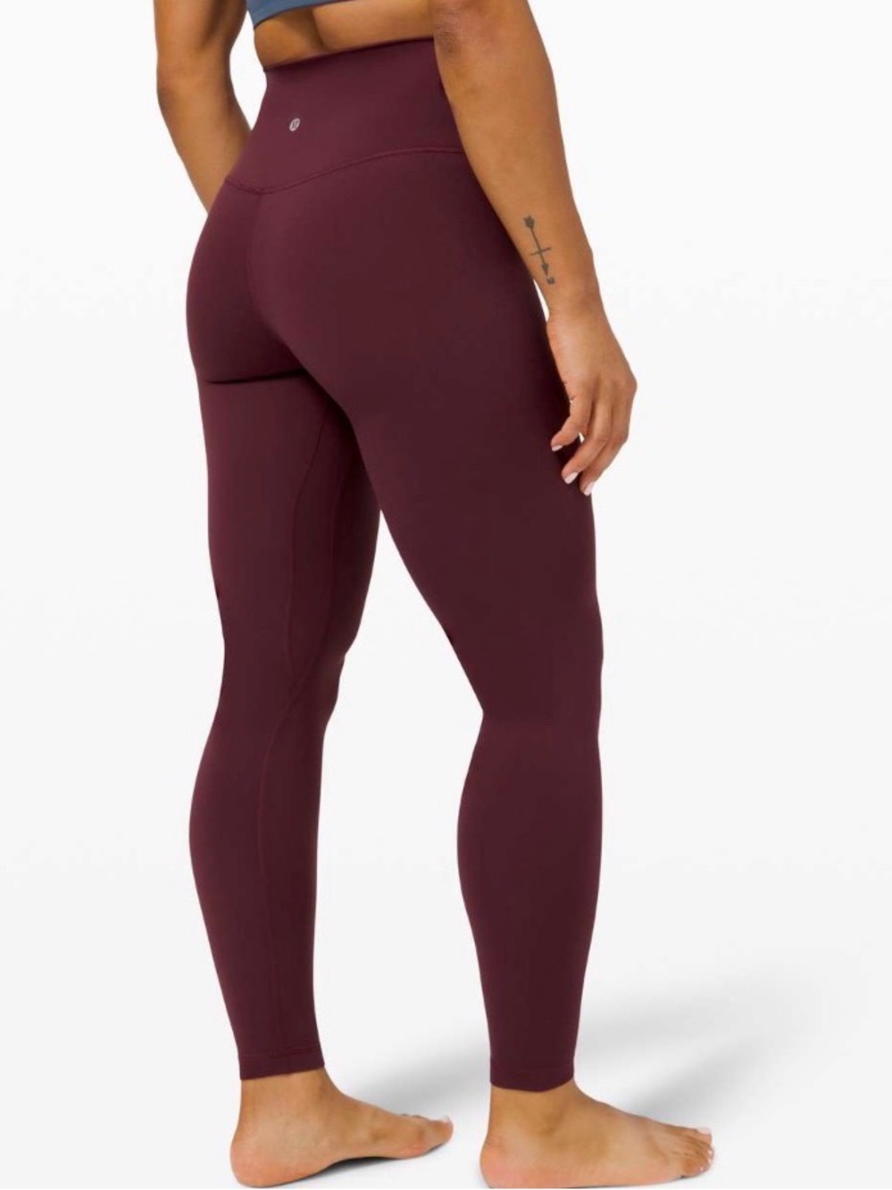 Lululemon Align Leggings in Maroon Size 4